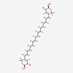 Astaxanthin chemical structure