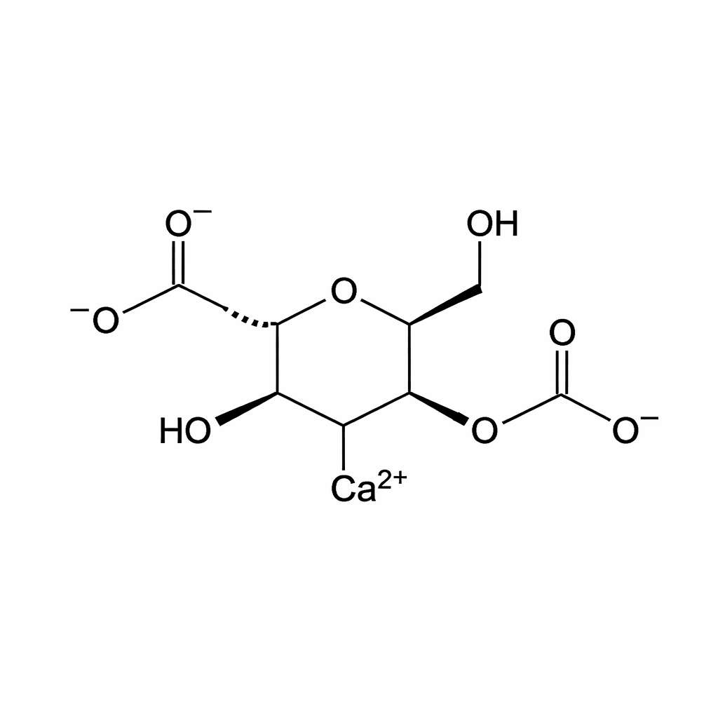 Representative calcium D-glucarate structure associated with supplement use