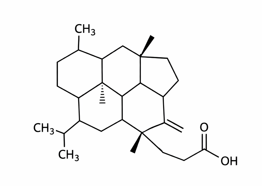 Representative boswellic-acid-type compound associated with Boswellia serrata extracts
